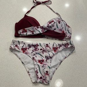 Floral bikini
